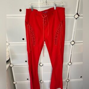 Red pants